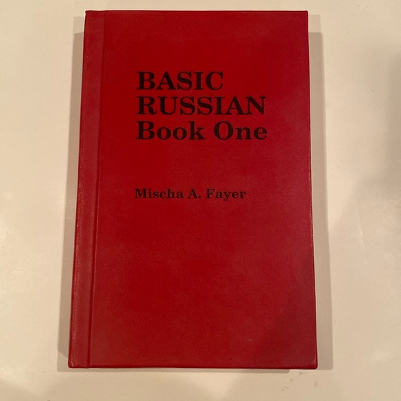 “Basic Russian, Book One,” Hardcover - Picture 1 of 1